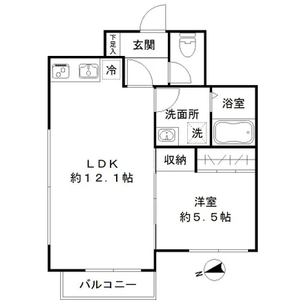 Image 2 - unnamed road, Kitazawa 2-chome, Setagaya, 155-8666, Japan - Apartment for rent