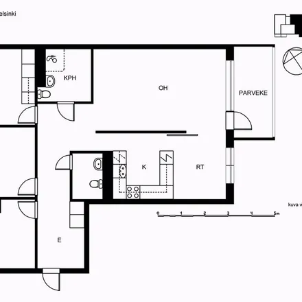 Rent this 4 bed apartment on Kämnerintie 3 in 00750 Helsinki, Finland