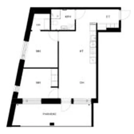 Rent this 3 bed apartment on Runoratsunpolku in 02600 Espoo, Finland