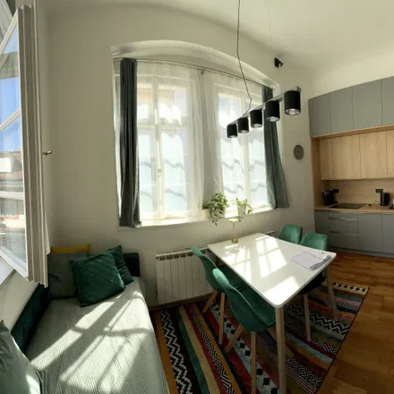 Rent this 1 bed apartment on U Tří zlatých zvonků in Mostecká, 118 01 Prague