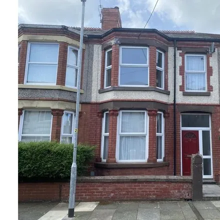Rent this 3 bed townhouse on 11 Seeley Avenue in Birkenhead, CH41 0BX