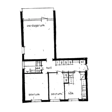 Image 2 - Sibbhult busstation, Torggatan, Sibbhult, Sweden - Apartment for rent