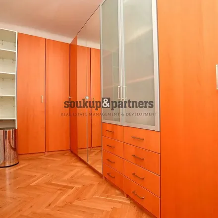 Rent this 4 bed apartment on Novorossijská in 100 41 Prague, Czechia