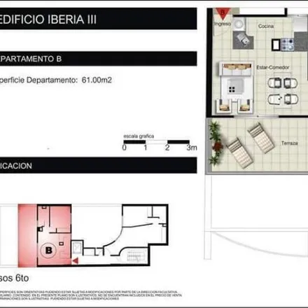 Buy this 1 bed apartment on Mariano Fragueiro 2599 in Alta Córdoba, Cordoba