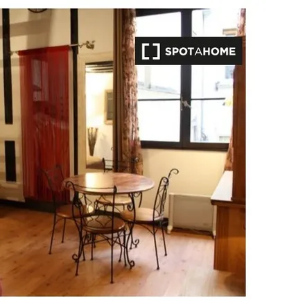 Rent this studio apartment on 63 Rue Rambuteau in 75004 Paris, France