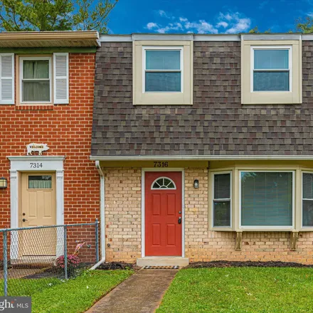 Buy this 3 bed townhouse on 7300 West Springbrook Court in Frederick County, MD 21769