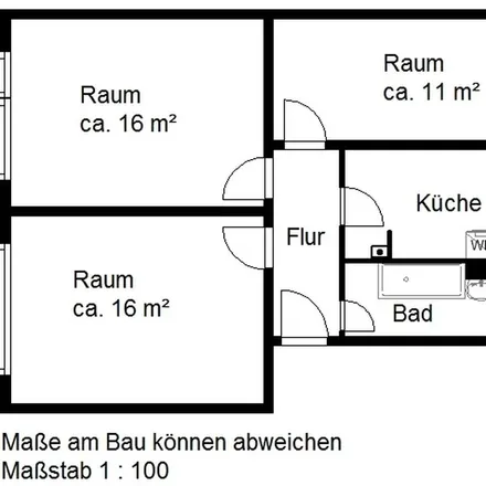 Image 4 - Mannheimer Straße 32, 06128 Halle (Saale), Germany - Apartment for rent