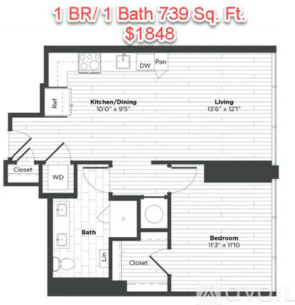Image 4 - 600 Broadway, Unit 1905 - Apartment for rent