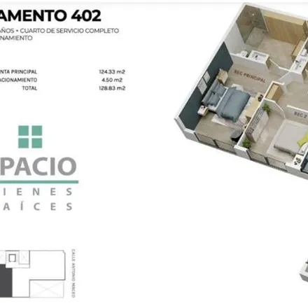 Buy this 3 bed apartment on Calle Antonio Maceo 2 in Miguel Hidalgo, 11800 Mexico City