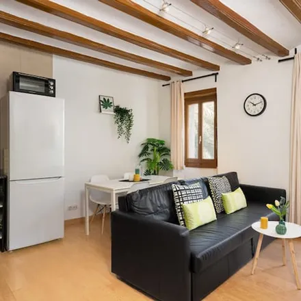 Rent this 1 bed apartment on Carrer de l'Allada-Vermell in 12, 08003 Barcelona
