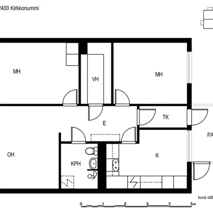 Rent this 3 bed apartment on Länsiväylä in 02400 Kirkkonummi, Finland