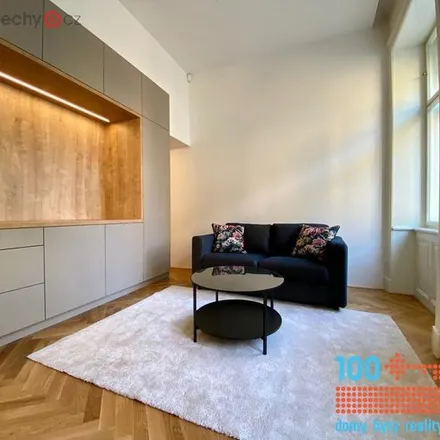 Rent this 1 bed apartment on Konviktská 319/2 in 110 00 Prague, Czechia