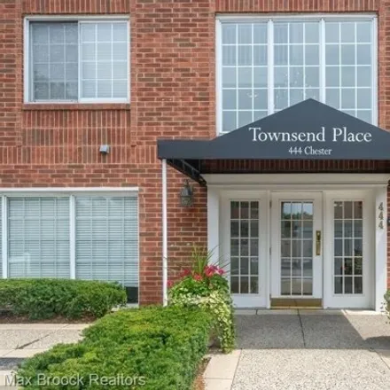 Image 1 - Townsend Place, 444 Chester Street, Birmingham, MI 48009, USA - Condo for rent