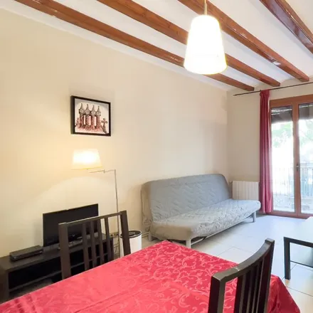 Rent this 1 bed apartment on Plaça de Sant Agustí Vell in 14, 08003 Barcelona