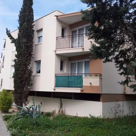 Rent this 2 bed apartment on 80 Avenue du Professeur Émile Jeanbrau in 34090 Montpellier, France