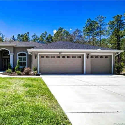 Buy this 4 bed house on 98 Milbark Court in Citrus County, FL 34446