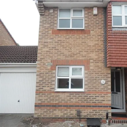 Rent this 2 bed townhouse on 31 in 33 Worthington Road, Balderton