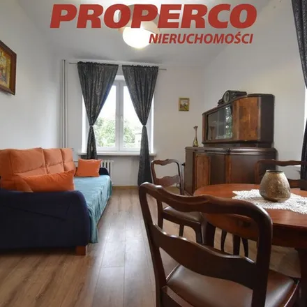 Rent this 2 bed apartment on Henryka Sienkiewicza 32A in 25-507 Kielce, Poland