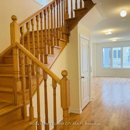 Rent this 4 bed townhouse on Anishinaabe Drive in Shelburne, ON L9V 3M7