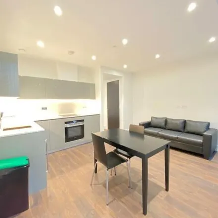 Rent this studio loft on Neroli House in Canter Way, London