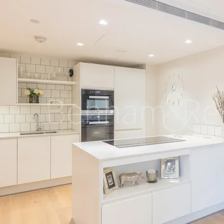 Rent this 1 bed apartment on Riverside Studios in Chancellors Street, London