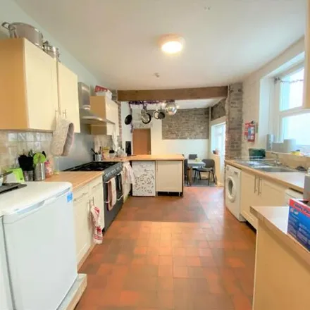 Rent this 6 bed house on One Shoe Cafe in 1 King Edward Road, Swansea