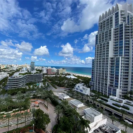 Rent this 1 bed condo on South Pointe Tower in 400 South Pointe Drive, Miami Beach