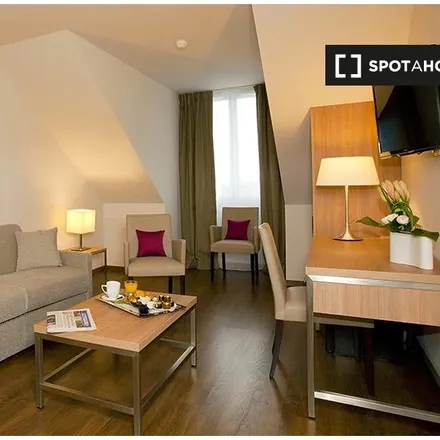 Rent this studio apartment on 4bis Chemin de la Dime in 95700 Roissy-en-France, France