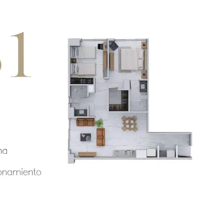 Buy this studio apartment on Calle Tezozómoc in El Zapote, 45050 Zapopan