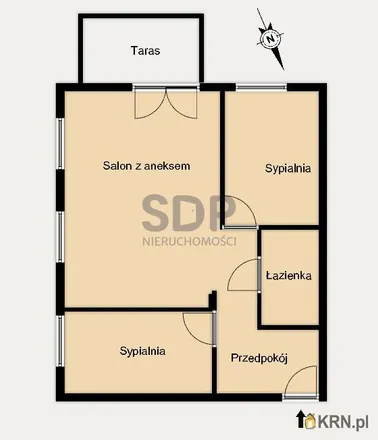 Buy this 3 bed apartment on Główna 62 in 54-061 Wrocław, Poland
