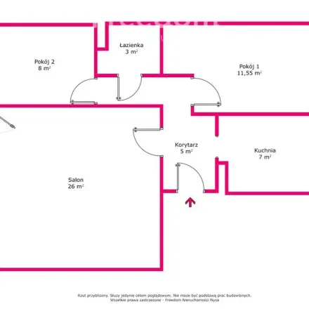 Rent this 3 bed apartment on Osiedle Podzamcze Sektor A 2 in 48-300 Nysa, Poland