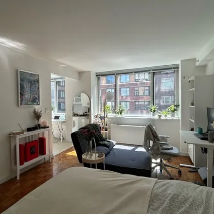 Rent this studio apartment on 33 West End Avenue in New York, NY 10069