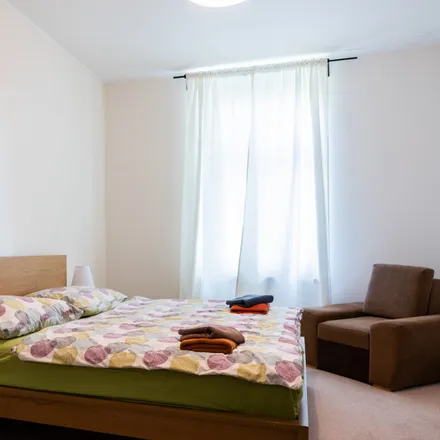 Rent this 2 bed apartment on Polská 1509/5 in 120 00 Prague, Czechia