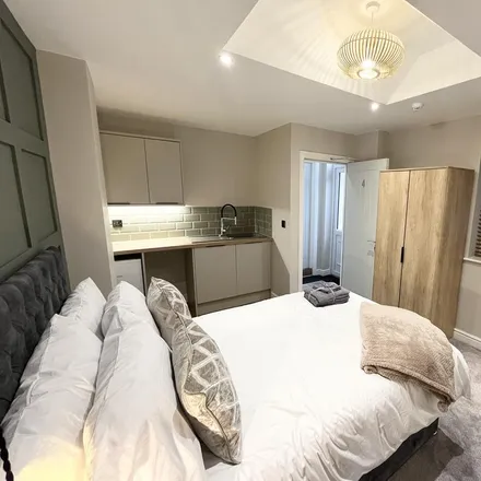 Rent this studio apartment on A G Hair Design in High Street, Peterborough