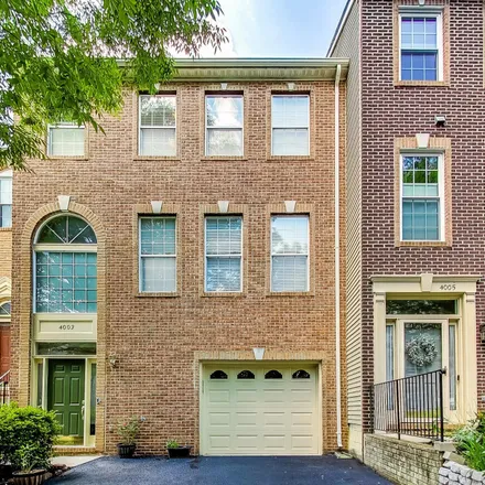 Rent this 3 bed townhouse on 4003 Rosemeade Drive in Pender, Chantilly