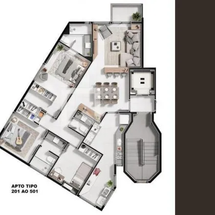 Buy this 3 bed apartment on Rua Haiti in Mangabeiras, Belo Horizonte - MG