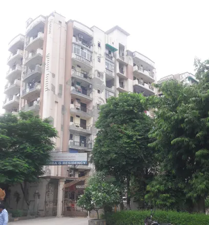 Rent this 3 bed apartment on Angel Mercury Apartment in Mall Road, Gautam Buddha Nagar District