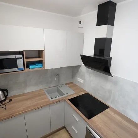 Rent this 1 bed apartment on Potulicka 61b in 70-230 Szczecin, Poland