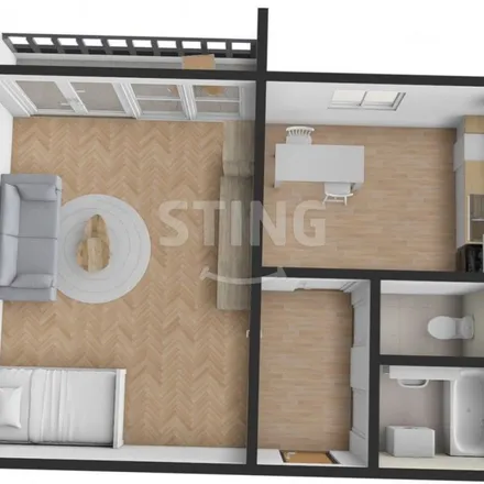 Rent this 1 bed apartment on Spartakovců 10 in 708 00 Ostrava, Czechia