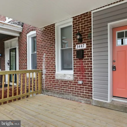 Rent this 3 bed townhouse on 3447 Cottage Avenue in Baltimore, MD 21215