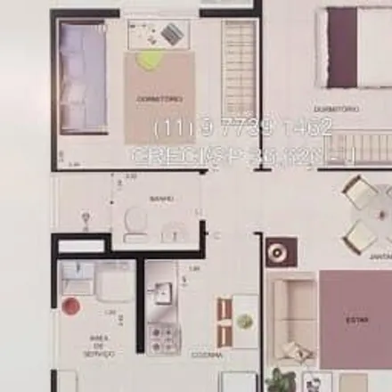 Rent this 2 bed apartment on Hiper Tododia in Rua do Nobre, Nobre