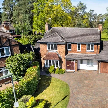 Rent this 4 bed house on Hillsborough Park in Camberley, GU15 1HG