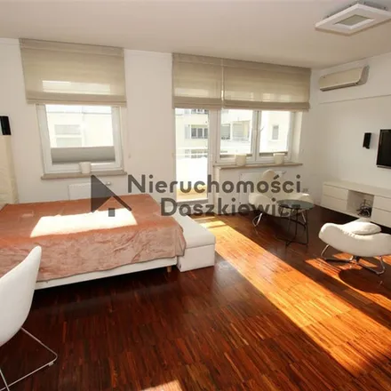 Rent this 1 bed apartment on Alternatywy 7 in 02-775 Warsaw, Poland