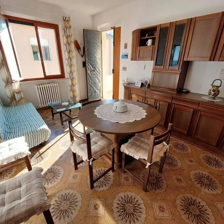 Rent this 4 bed apartment on Pizzeria Trattoria "La Taverna" in Viale Trieste 53/55, 57013 Rosignano Solvay LI
