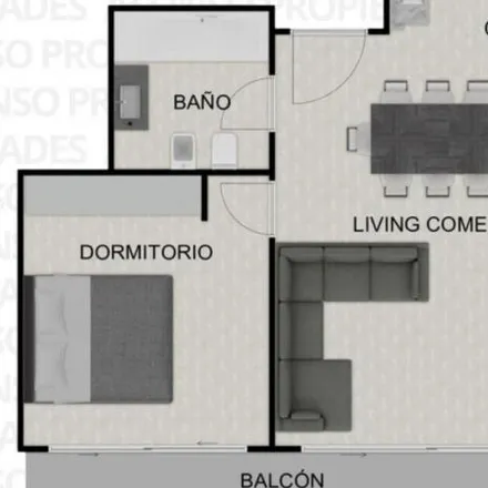 Buy this 1 bed apartment on Almirante Brown 2676 in Partido de Lomas de Zamora, B1832 DEF Temperley