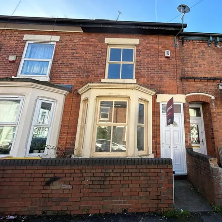 Rent this 3 bed townhouse on 261 Osmaston Road in Derby, DE23 8LD