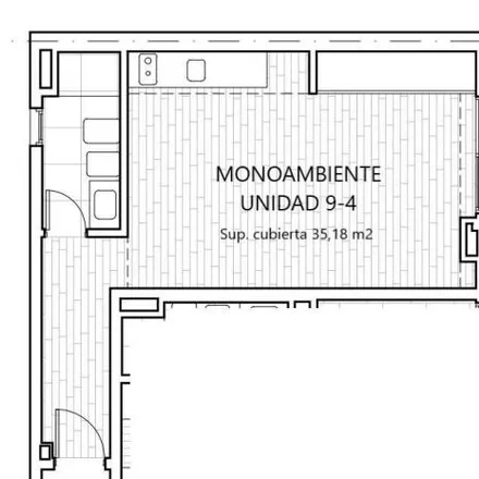 Buy this studio apartment on Manuel Dorrego 1513 in Rosario Centro, Rosario