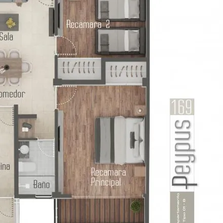 Buy this 2 bed apartment on Calle Lago Peypus in Miguel Hidalgo, 11450 Mexico City
