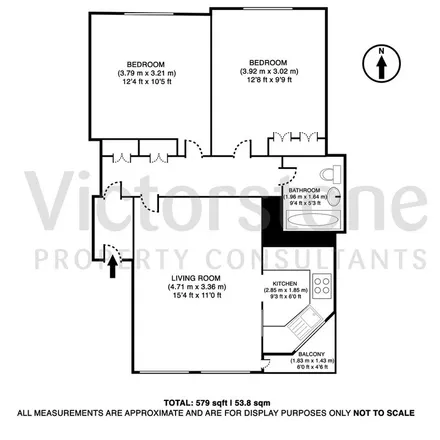 Rent this 2 bed apartment on Rousden Street in London, NW1 0SU