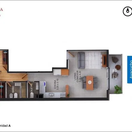 Image 1 - Zeballos 301, Martin, Rosario, Argentina - Apartment for sale